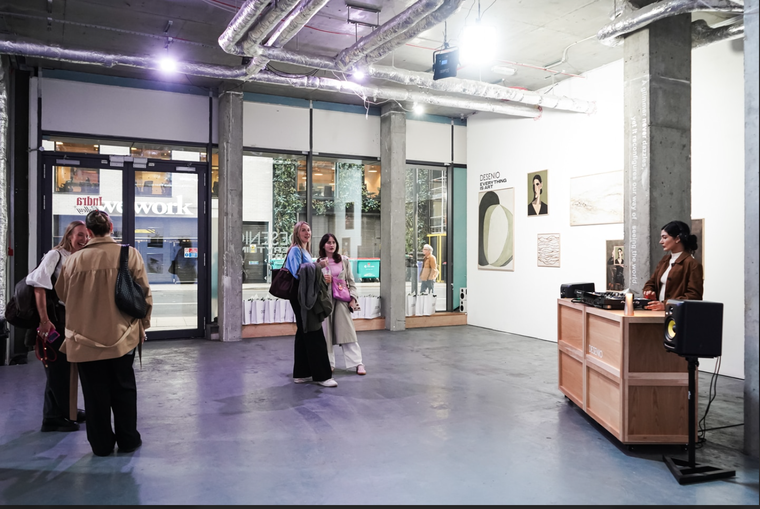 Indra Gallery – Old Street pop-up space in Hackney, London